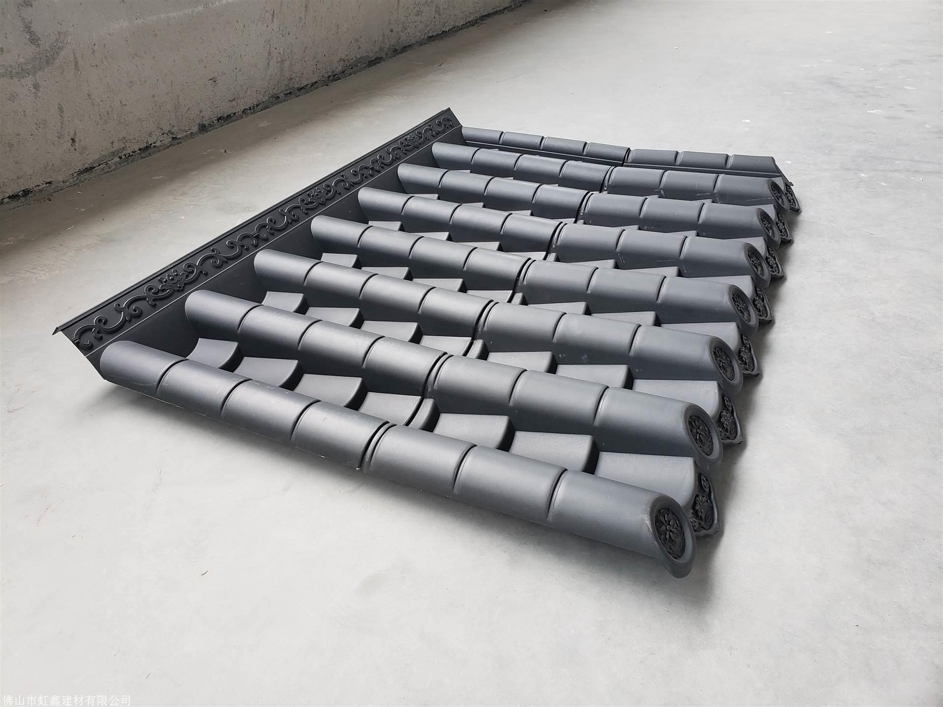 麗水墻頭瓦安裝 仿古屋檐瓦 - 佛山市虹鑫建材