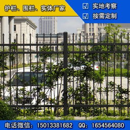 東莞工廠鋅鋼護欄批發 佛山公園組裝護欄 揭陽廠區鋅鋼圍欄