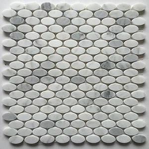 白色橢圓馬賽克CHB013 三維四度產品圖片,白色橢圓馬賽克CHB013 三維四度產品相冊 - 佛山市禪城區三維四度裝飾材料廠 - 九正